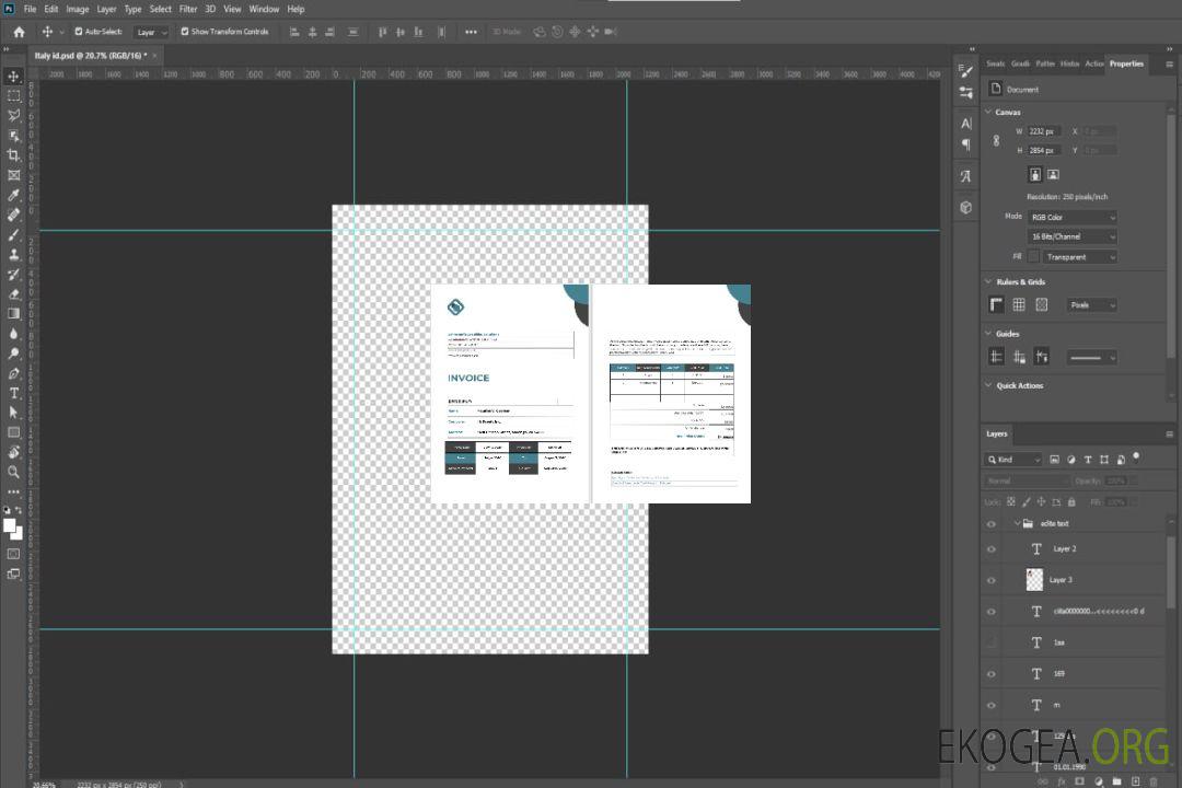 Modèle de facture pour travailleur indépendant template